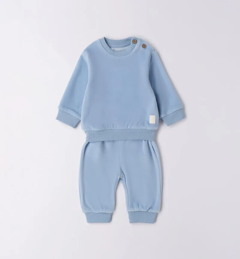 Completo bimbi modello unisex azzurro