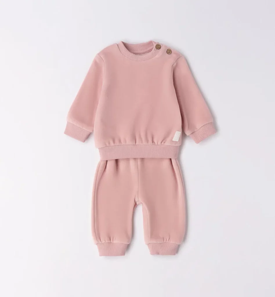 Completo bimbi modello unisex rosa