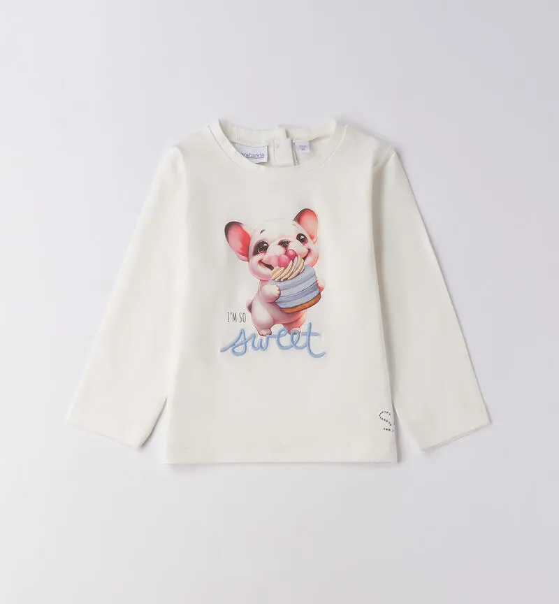 Maglietta Jersey con Stampa