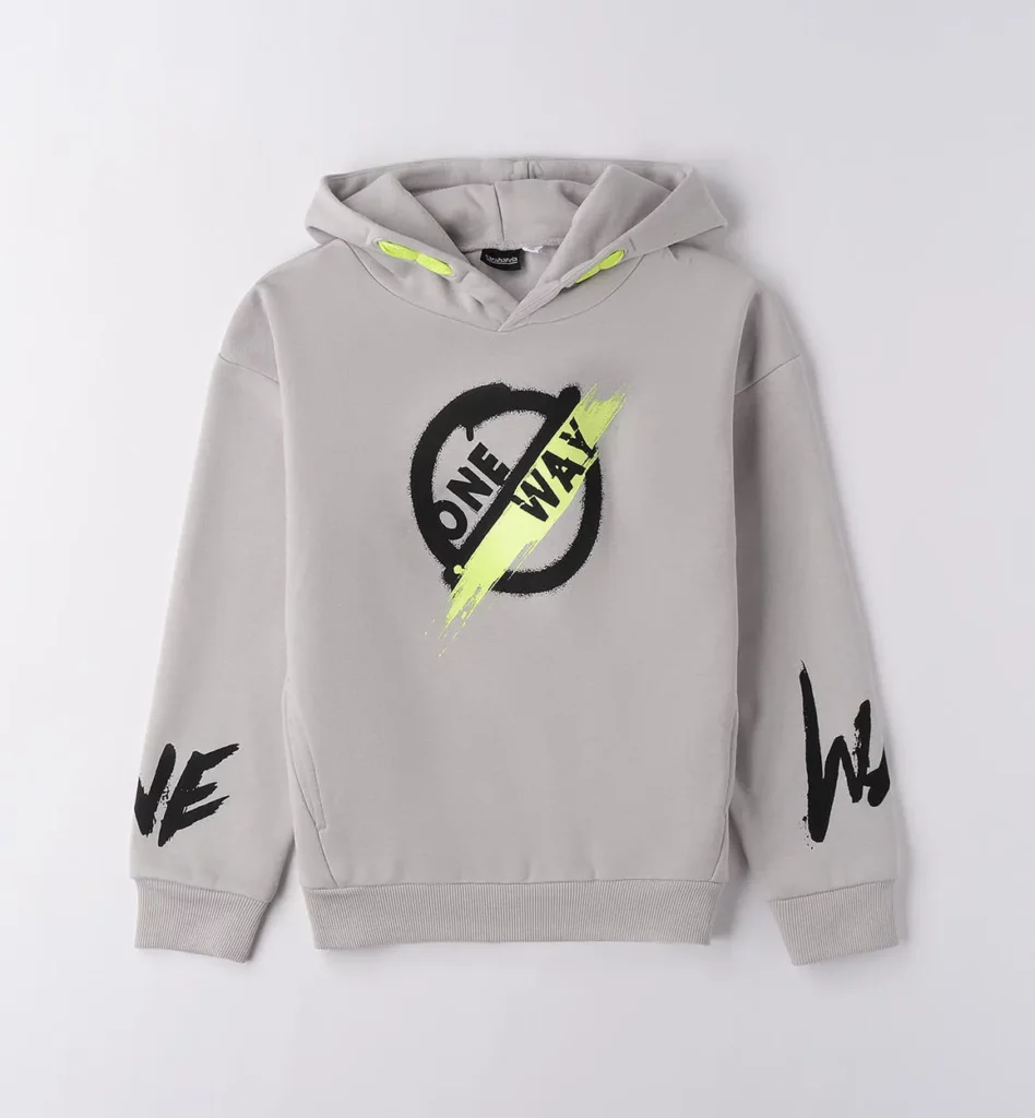 Felpa con Cappuccio Ragazzo