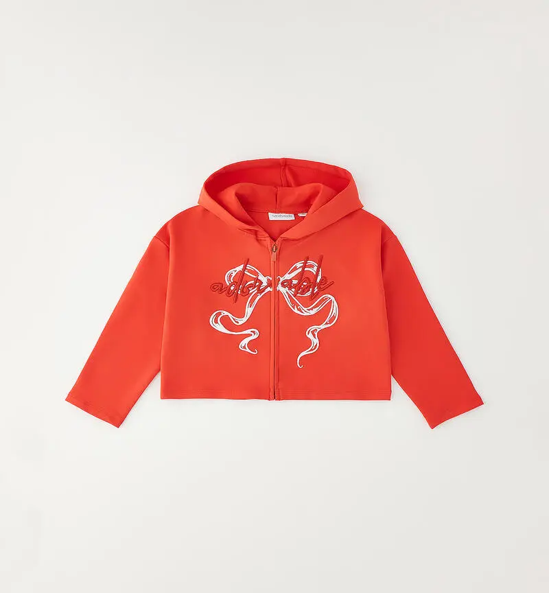 Felpa Bambina Crop