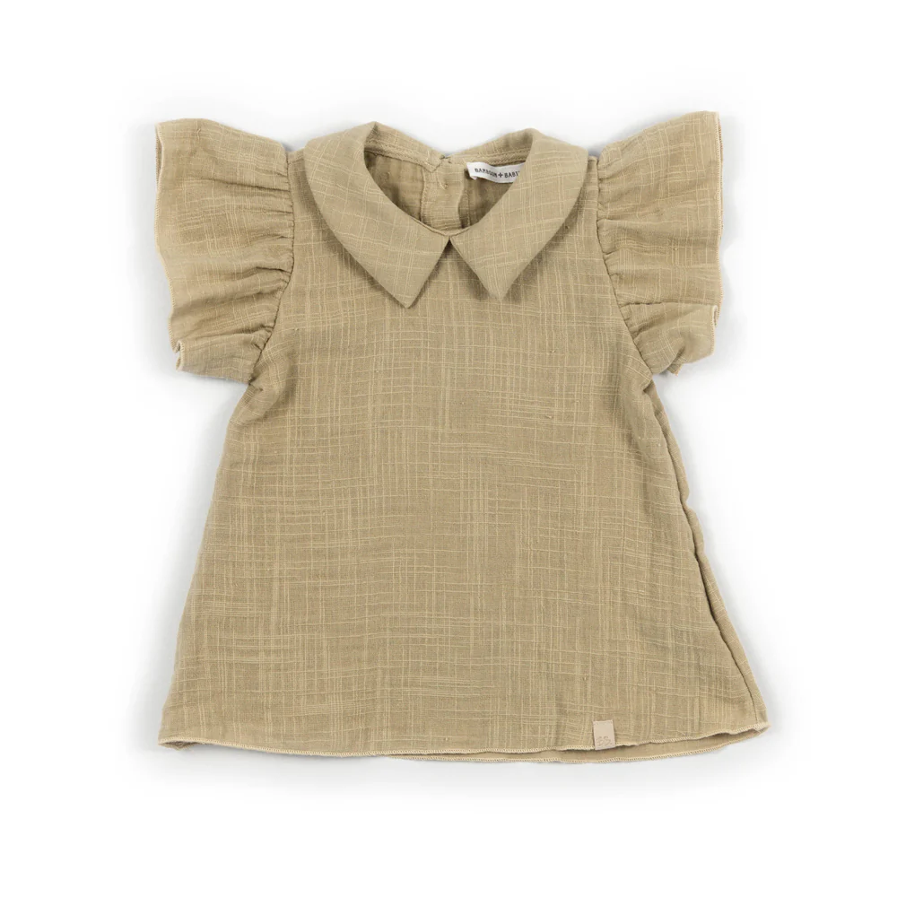 Vestito bimba in lino
