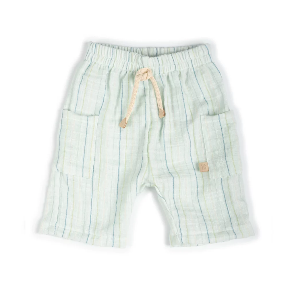 Shorts neonato lino