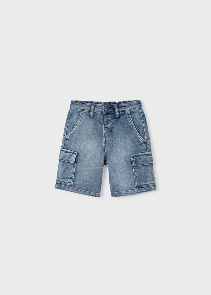 Bermuda jeans cargo