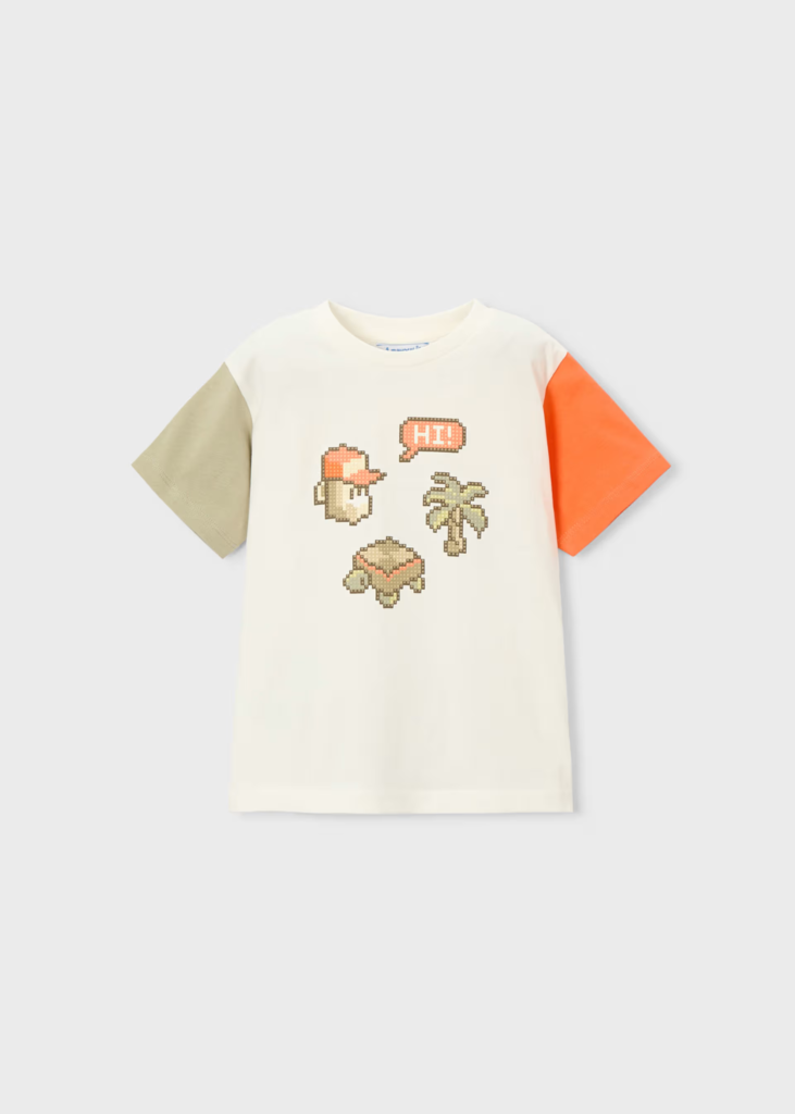 T-shirt con stampa grafica