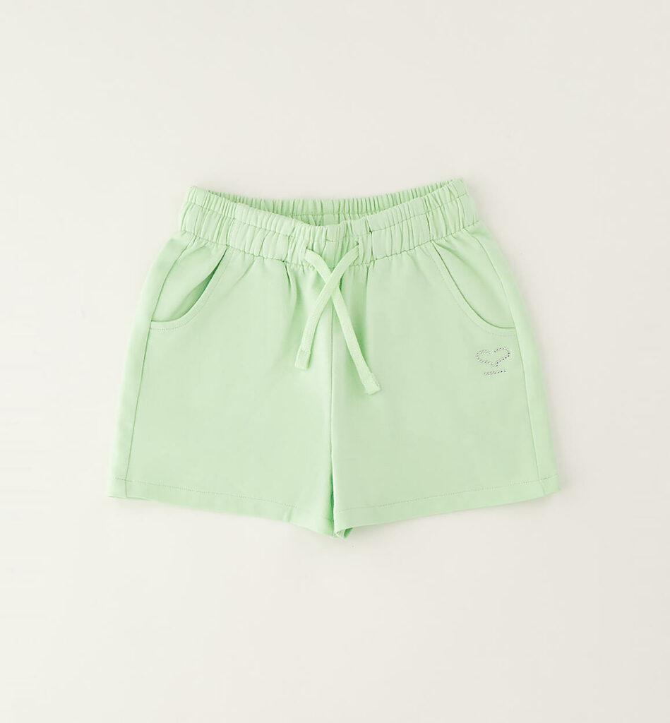 Shorts sportivi bambina