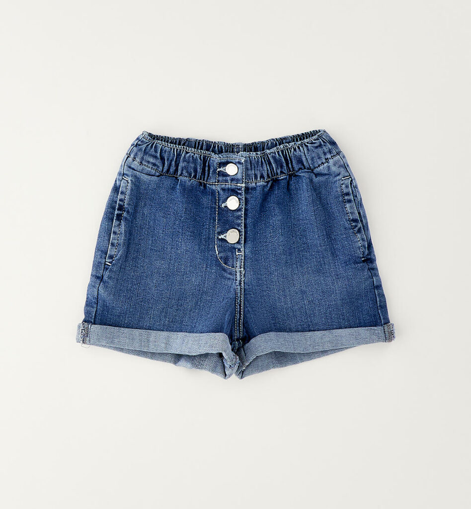 Short jeans denim