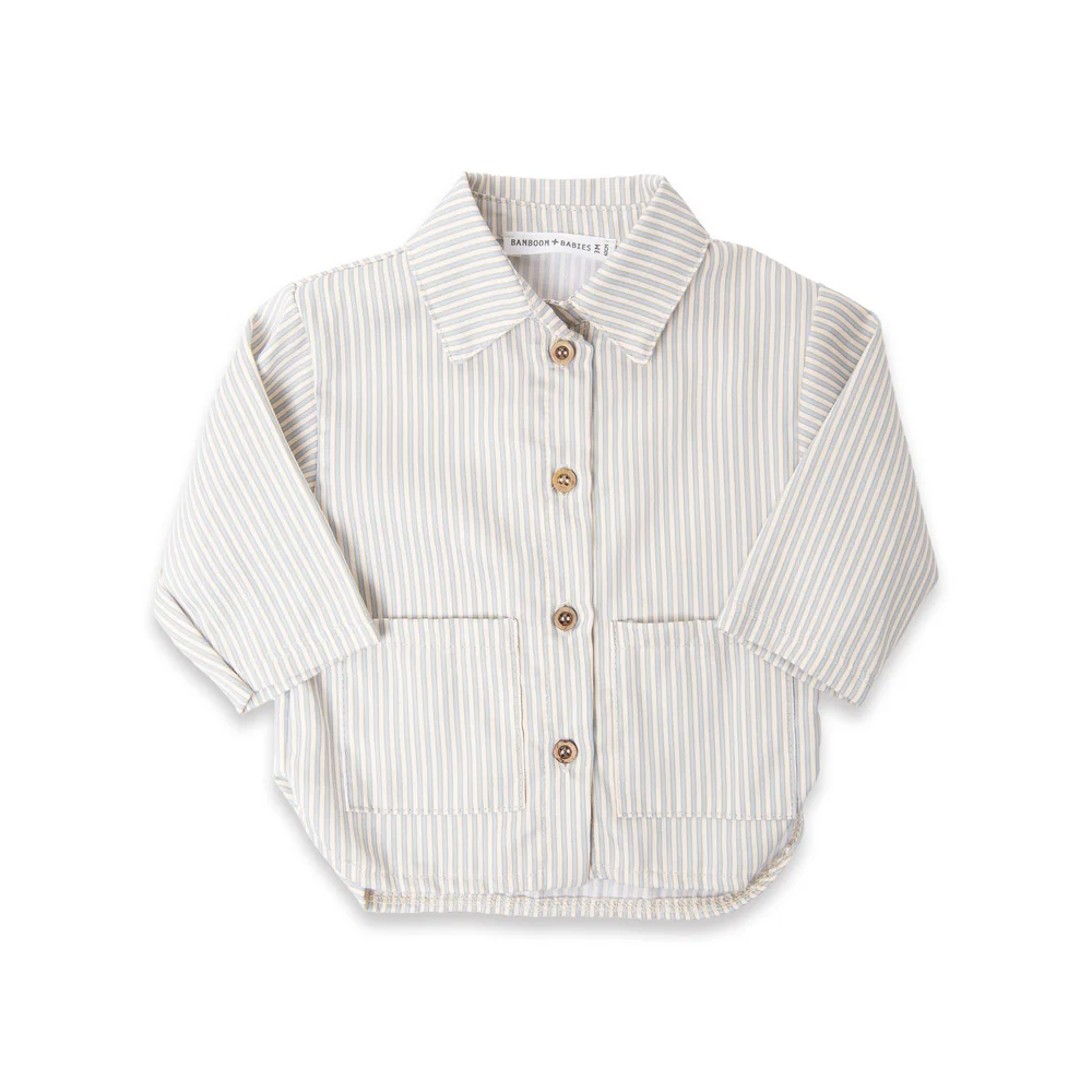 Camicia Stripe Blu