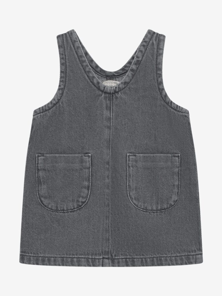 Salopette in Denim Grigio