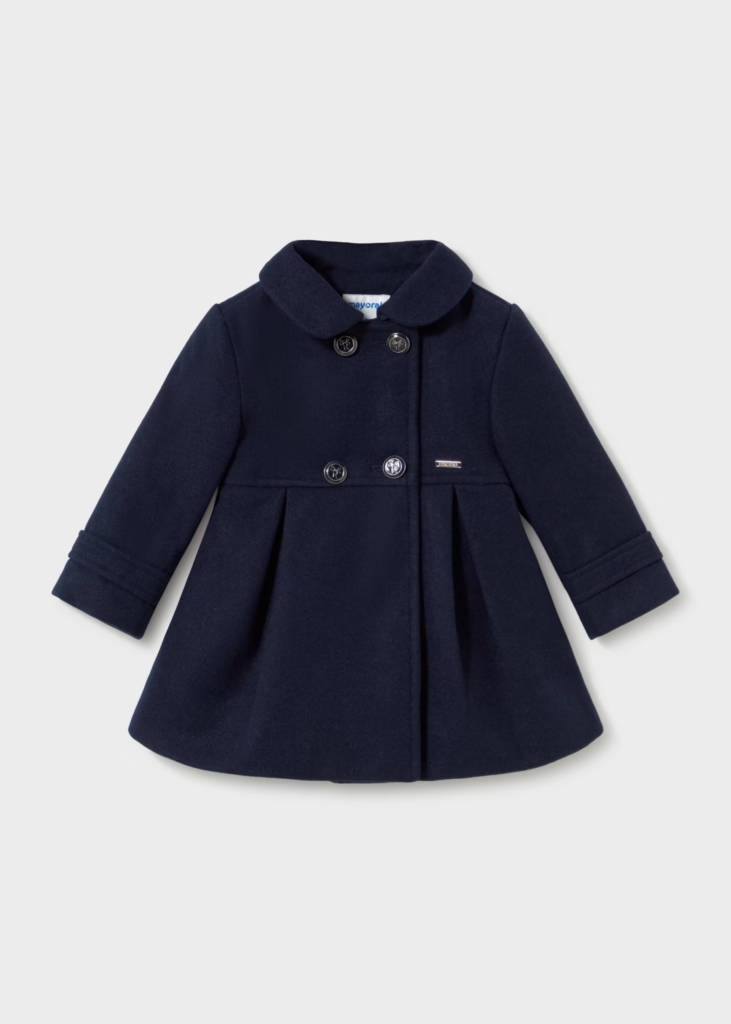 Cappotto Blu Navy Chic